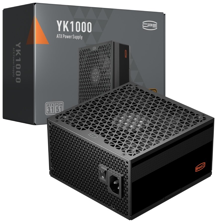 Блок питания PCcooler YK1000 1000 Вт
