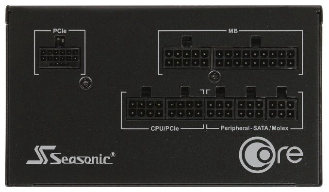 Блок питания Seasonic CORE GX-750 (SRP-CGX751-A5A32SF) 750 Вт купить,NaN
