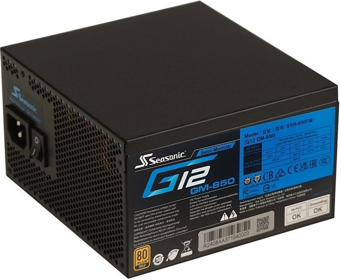 Блок питания Seasonic G12 GM-850 850 Вт