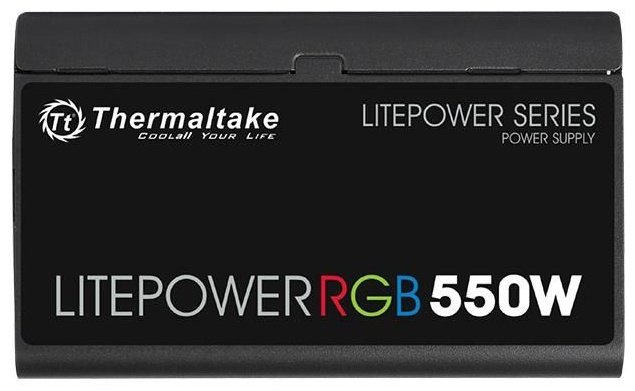 Блок питания Thermaltake Litepower 550W RGB купить,NaN