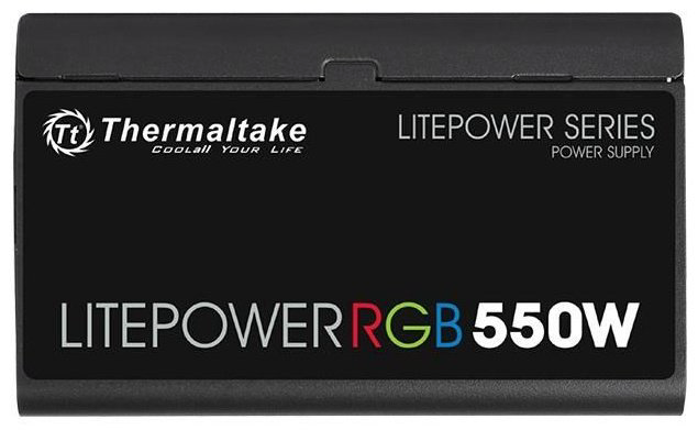 Блок питания Thermaltake Litepower 550W RGB купить,NaN