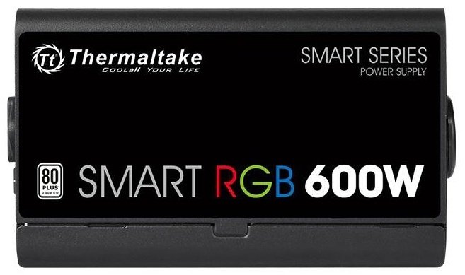 Блок питания Thermaltake Smart RGB ATX 600W