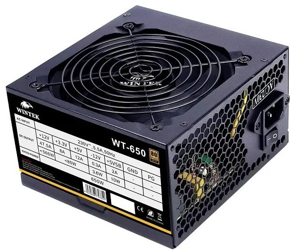 Блок питания Wintek WT-650 650 Вт