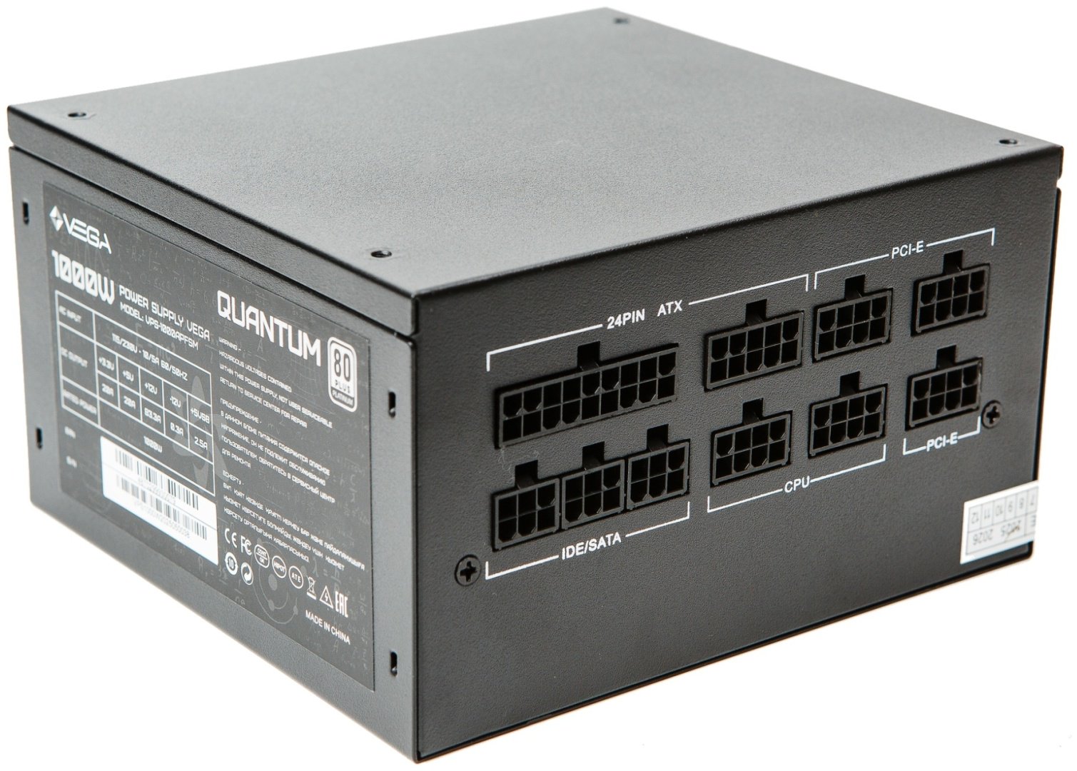 Блок питания VEGA VPS-1000APFSM 1000 Вт купить,NaN