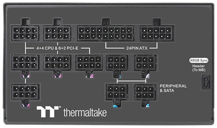Блок питания Thermaltake Toughpower PF1 ARGB 1050W Platinum