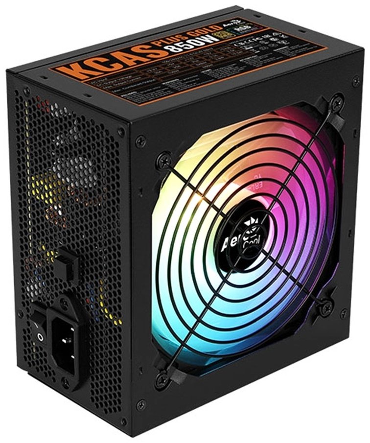 Блок питания AeroCool KCAS Plus Gold RGB 850W
