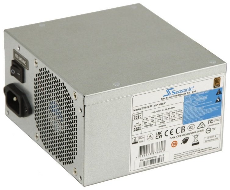 Блок питания Seasonic SSP-600ES2 OEM 600 Вт