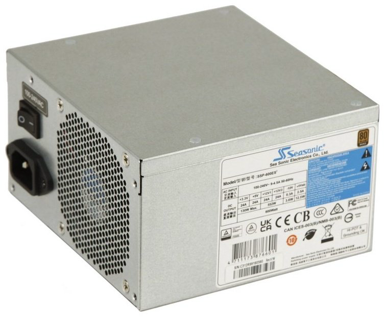 Блок питания Seasonic SSP-600ES2 OEM 600 Вт