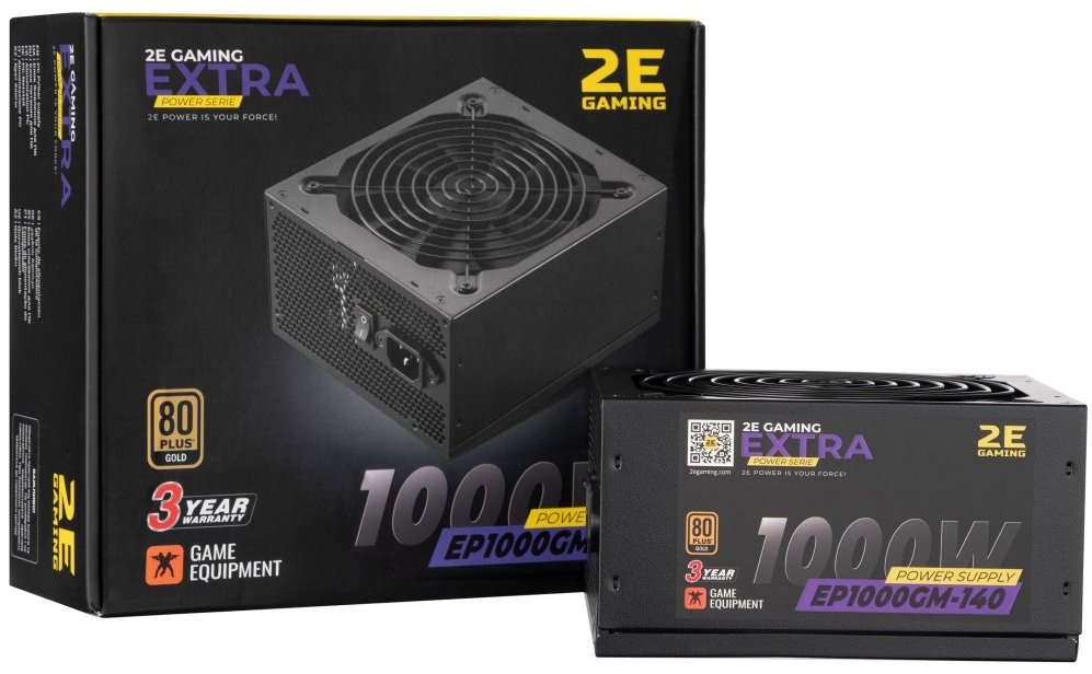 Блок питания 2E Gaming Extra Power 2E-EP1000GM-140 1000 Вт
