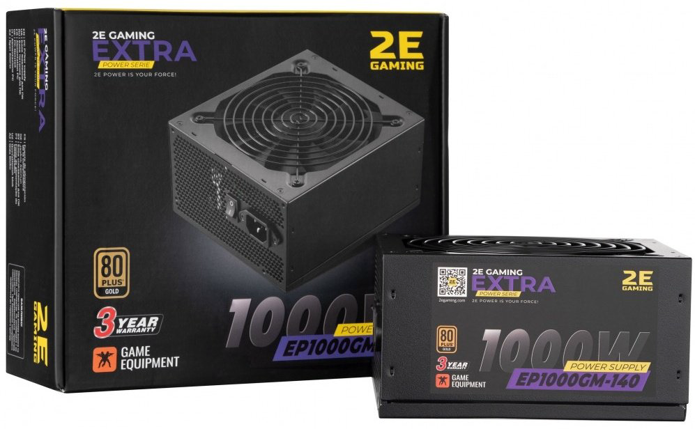 Блок питания 2E Gaming Extra Power 2E-EP1000GM-140 1000 Вт купить,NaN
