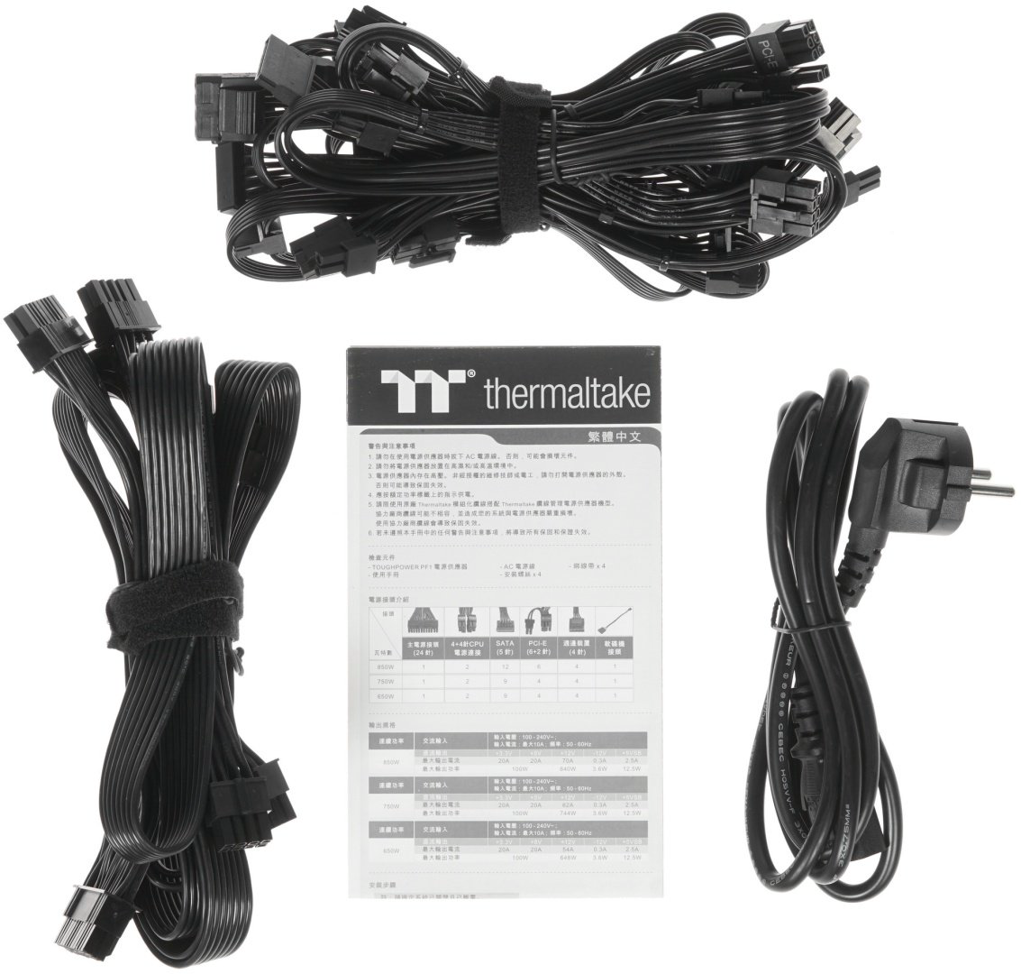 Блок питания Thermaltake Toughpower PF1 650 Вт купить,73140