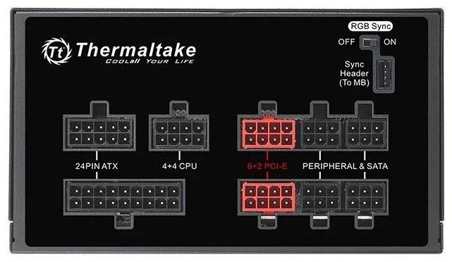Блок питания Thermaltake Toughpower Grand RGB Gold RGB Sync Edition 650W