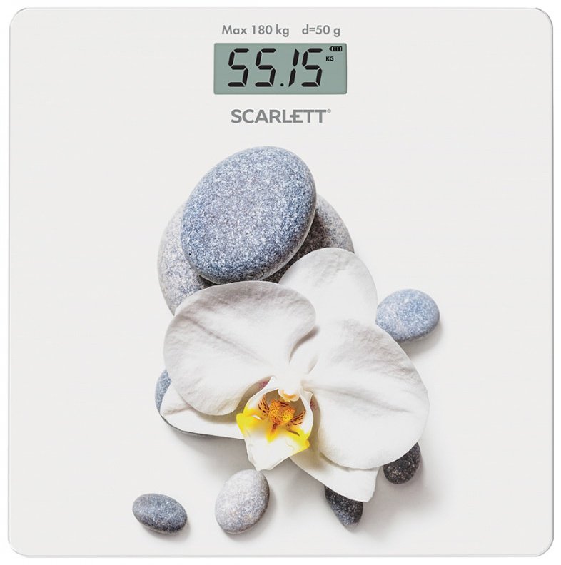 Напольные весы Scarlett электронные SC-BS33E020 до 180 кг