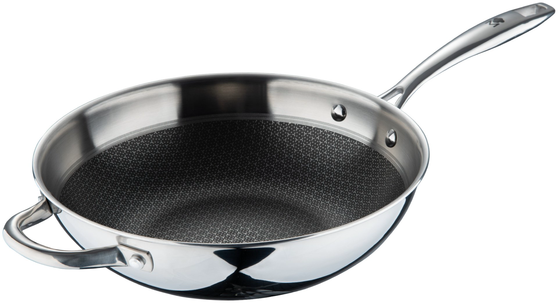 Сковорода MasterPRO WOK Hi-Tech 3 BGMP-1634 28 см с антипригарным покрытием, сталь купить,NaN