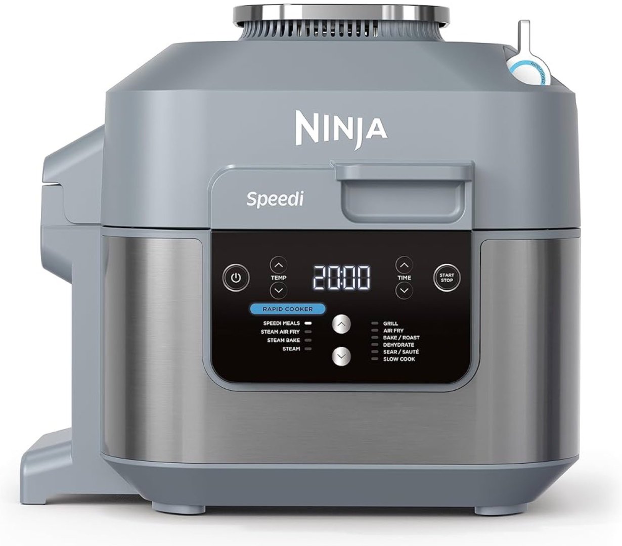 Мультиварка NINJA KITCHEN Speedi Rapid Cooker Air Fryer ON400EU серый, серебристый