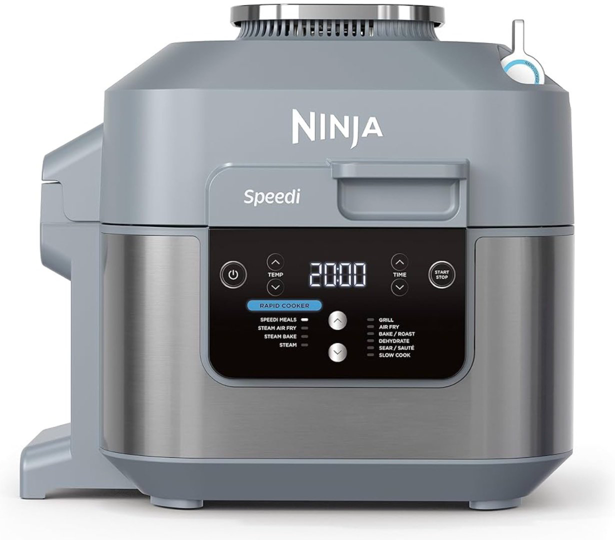 Мультиварка NINJA KITCHEN Speedi Rapid Cooker Air Fryer ON400EU серый, серебристый