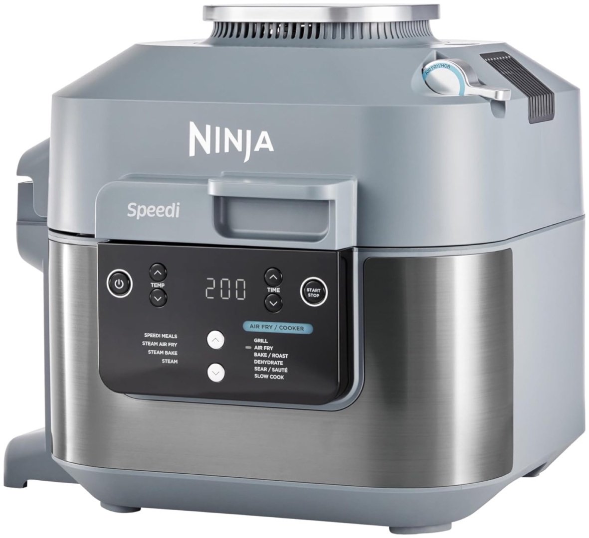 Мультиварка NINJA KITCHEN Speedi Rapid Cooker Air Fryer ON400EU серый, серебристый