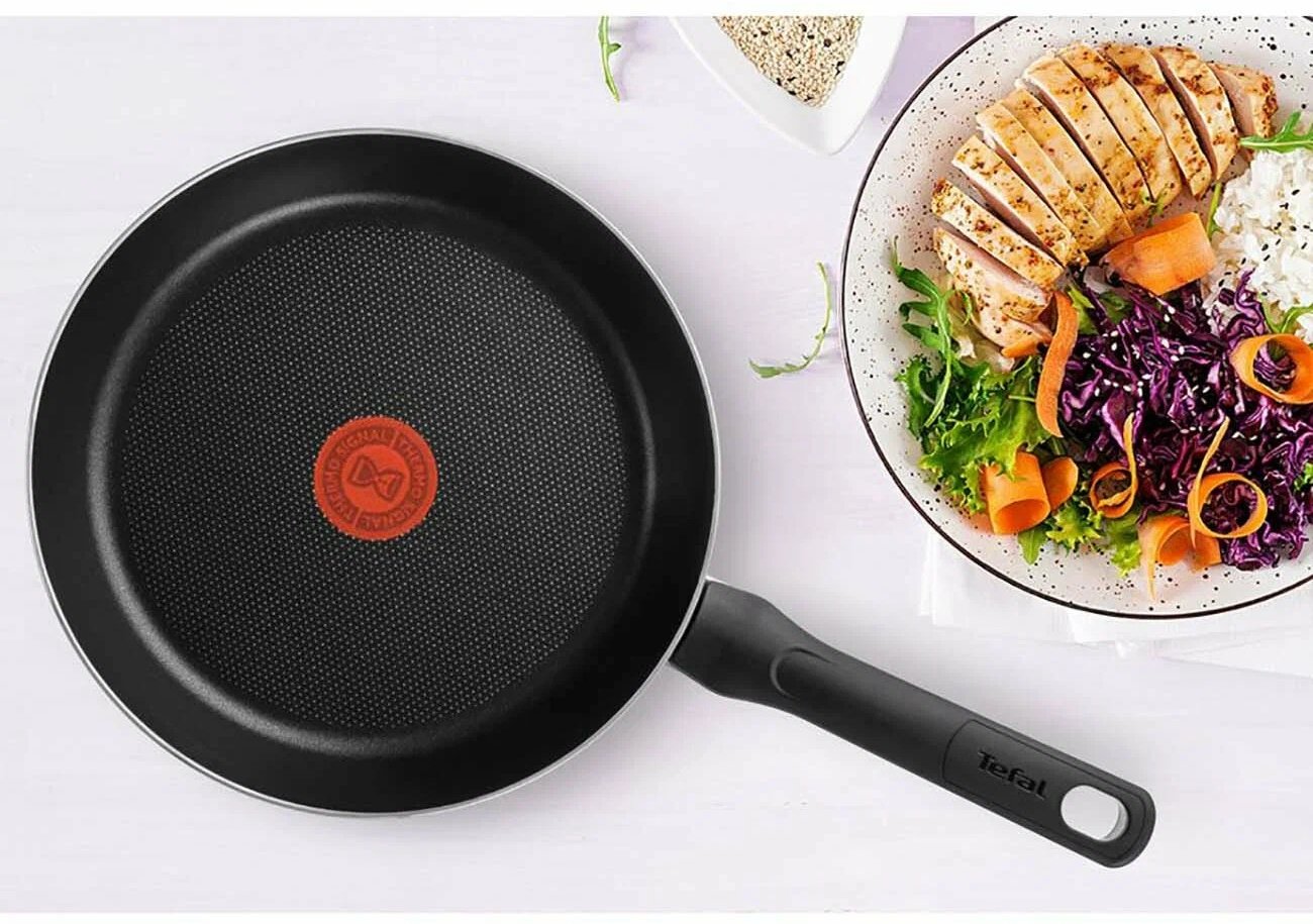Сковорода Tefal Day by Day 26 см с антипригарным покрытием, алюминий купить,NaN