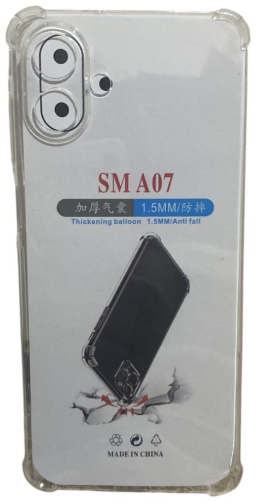 Чехол для Samsung Galaxy A07 прозрачный купить,215