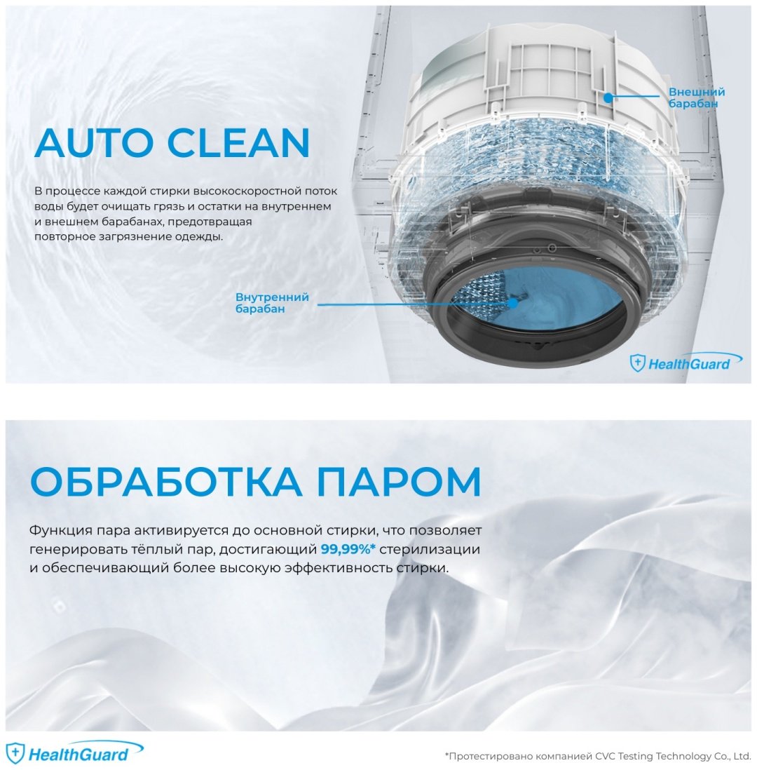 Стиральная машина Midea MF200W90WB/W-KZ+MD200H90W/W-KZ/MD200H90WB/W-C+SK-DW 9 кг белый купить,535864