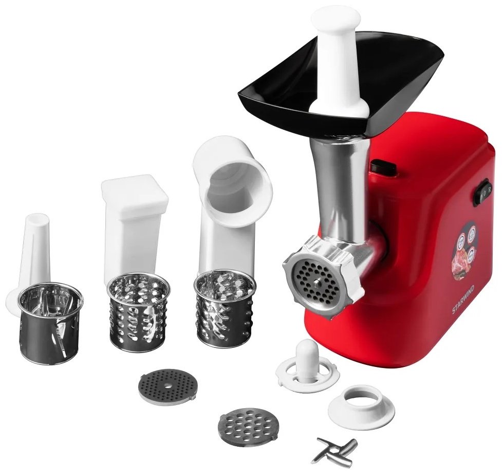 Мясорубка Starwind SMG3225 красный купить,NaN