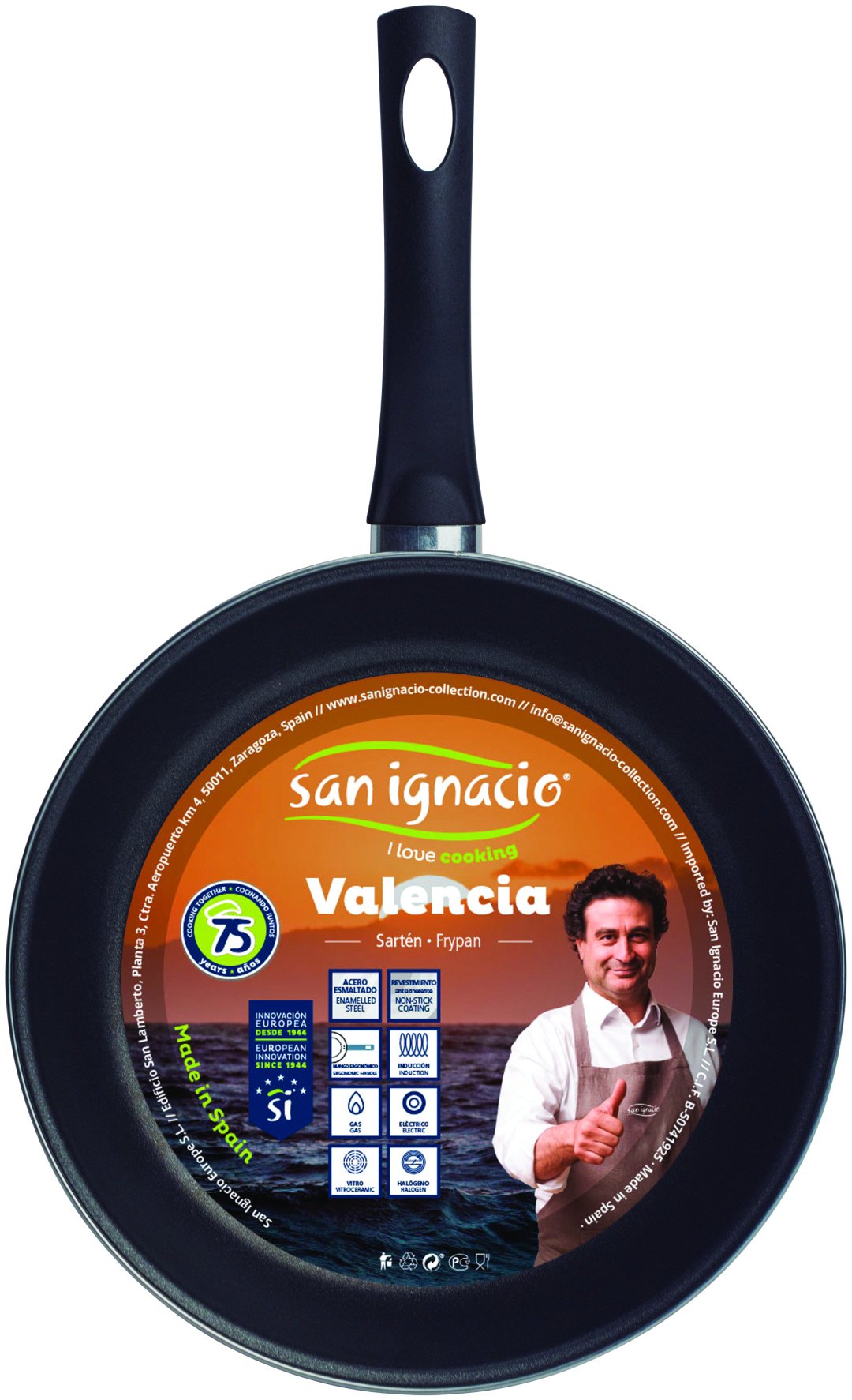 Сковорода San Ignacio Valencia BGEU-3195 26 cm купить,NaN