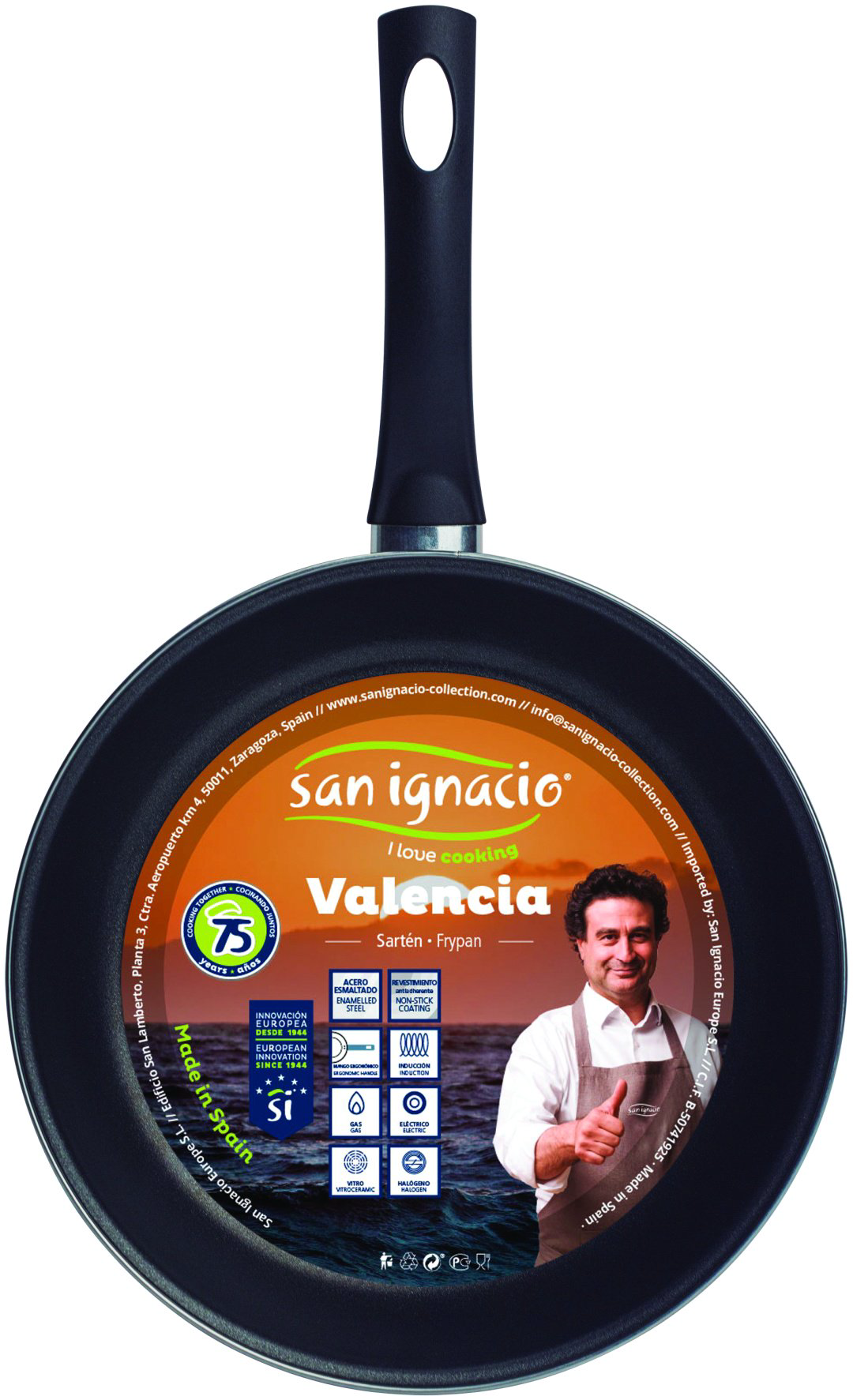 Сковорода San Ignacio Valencia BGEU-3195 26 cm купить,NaN