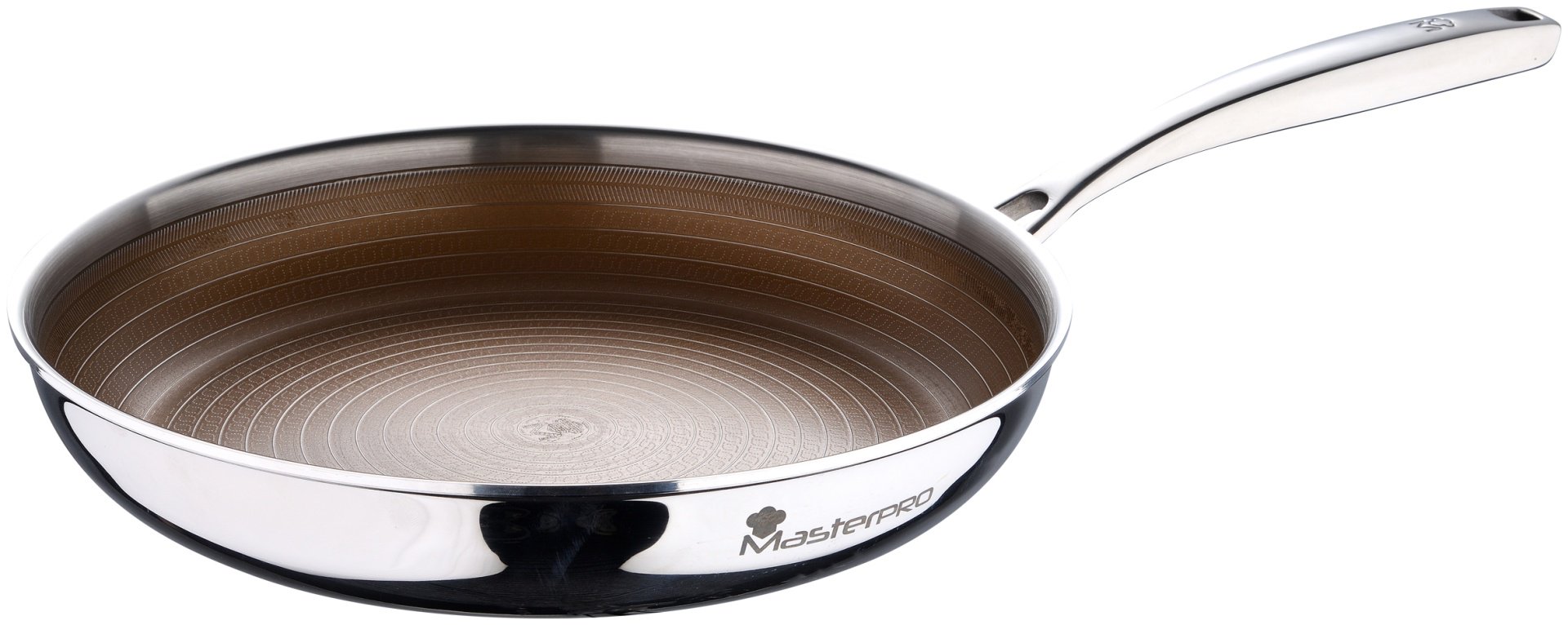 Сковорода MasterPRO Giro-Gold BGMP-2116 28 см с антипригарным покрытием, сталь купить,NaN