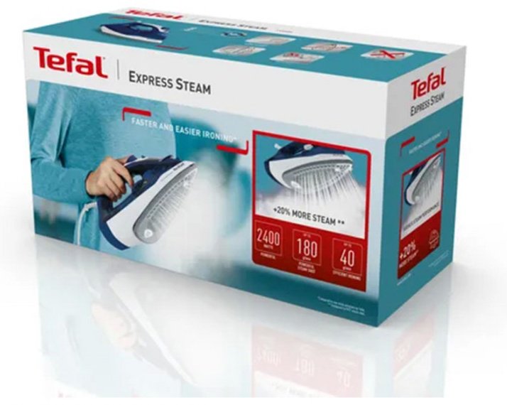 Утюг Tefal FV2838E0 синий