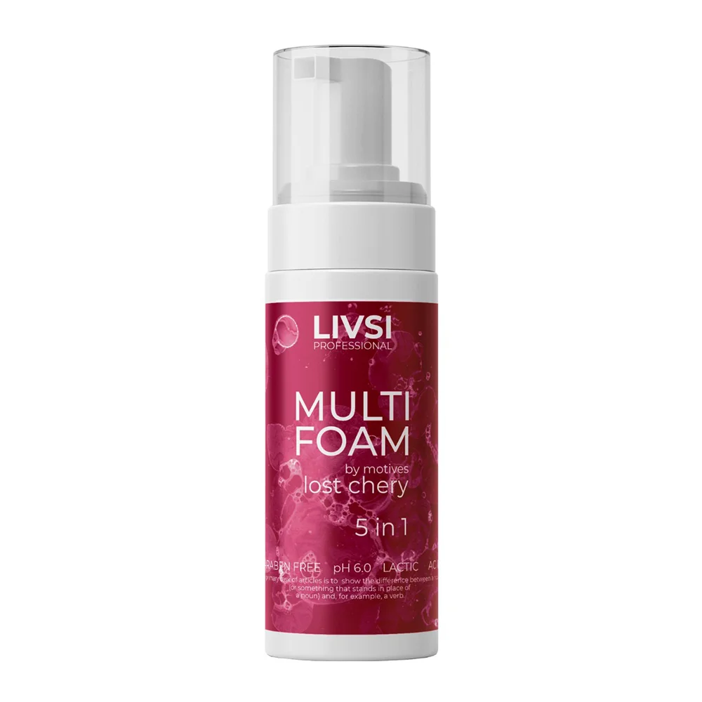 Cредство для дезинфекции рук Livsi Multi Foam 5in1 180мл