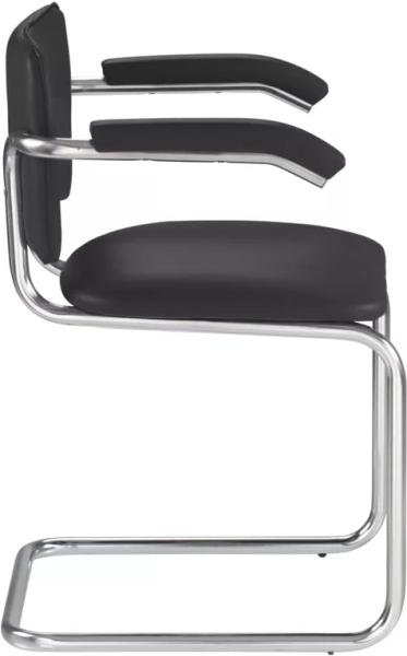 Стул Nowy Styl Sylwia Arm Ru Box-4 V-14 черный купить,NaN