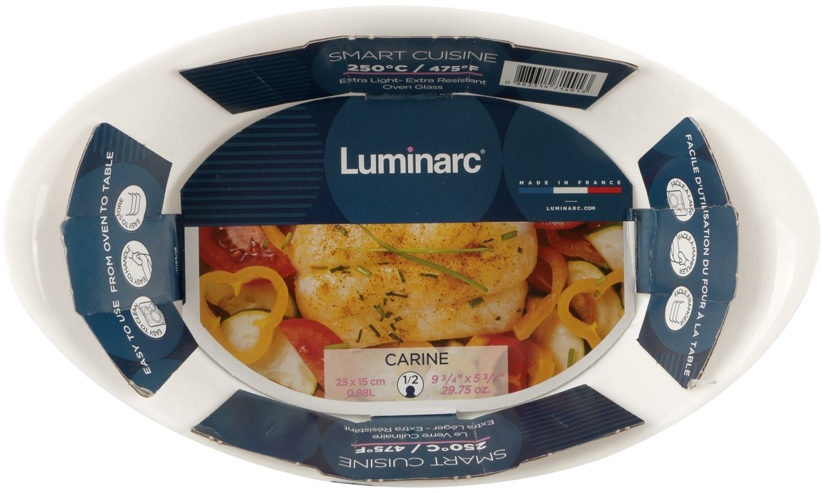 Форма для выпечки, для запекания Luminarc стекло, 1 шт купить,NaN