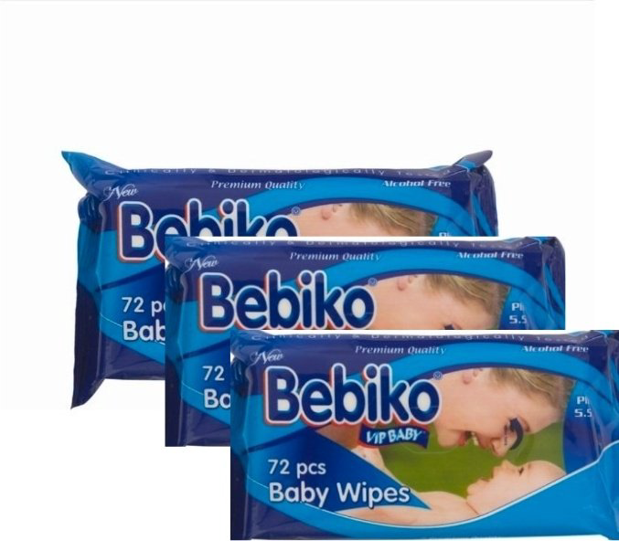 Bebiko Влажные салфетки 216 шт купить,NaN