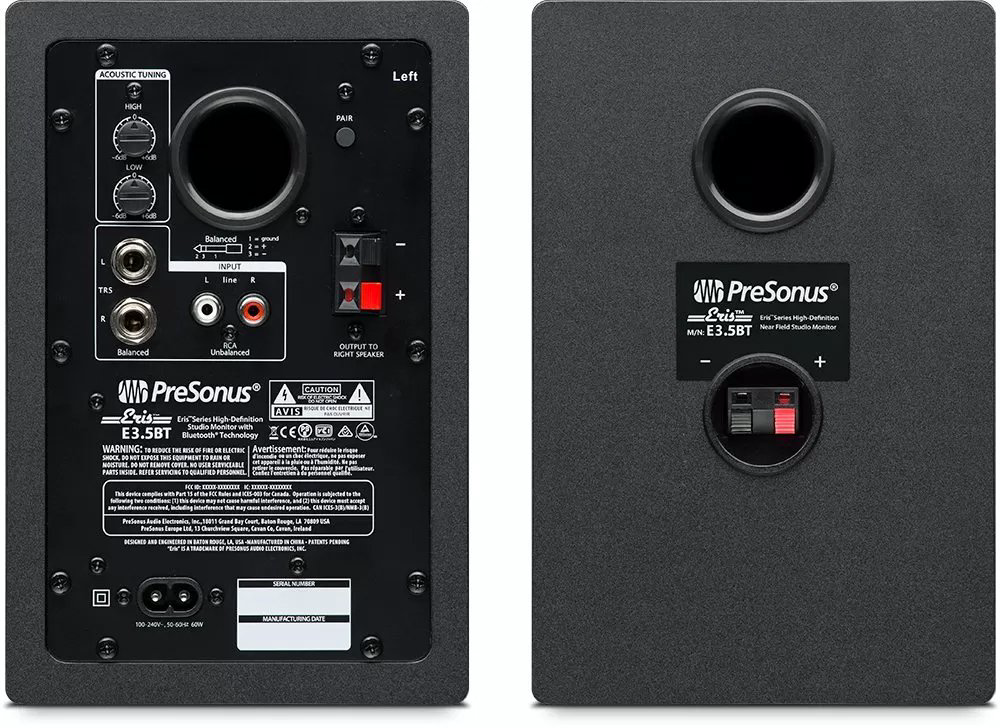 Студийные мониторы Presonus Eris E3.5 BT 3,5'' черные  купить,NaN