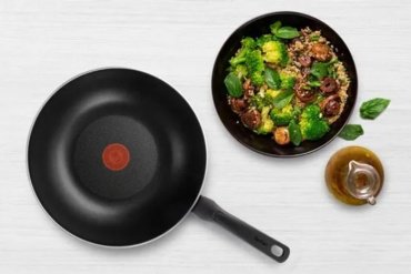 Сковорода вок Tefal Just 4221628 28 см, алюминий купить,NaN