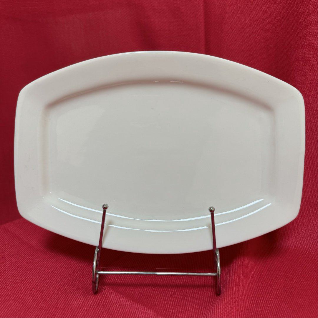 Тарелка ZAREMA HOME 15.5x22.5 см, 1 шт, фарфор купить,NaN