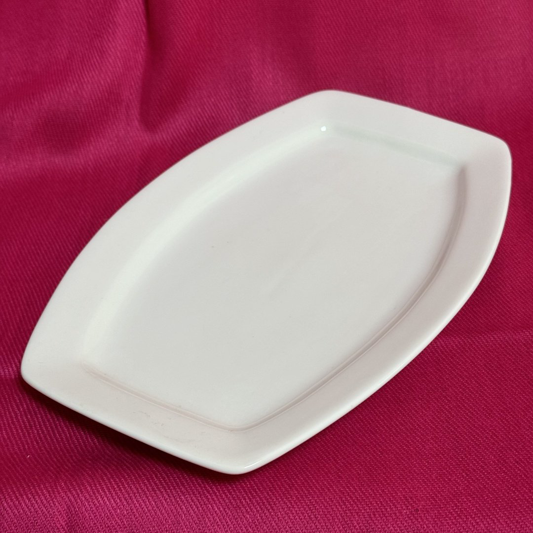 Тарелка ZAREMA HOME 15.5x22.5 см, 1 шт, фарфор купить,NaN