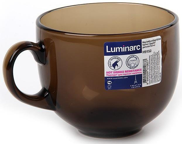 Набор кружек Luminarc «Jumbo Eclipse», 500 мл, закаленное стекло, 6 шт. купить,NaN