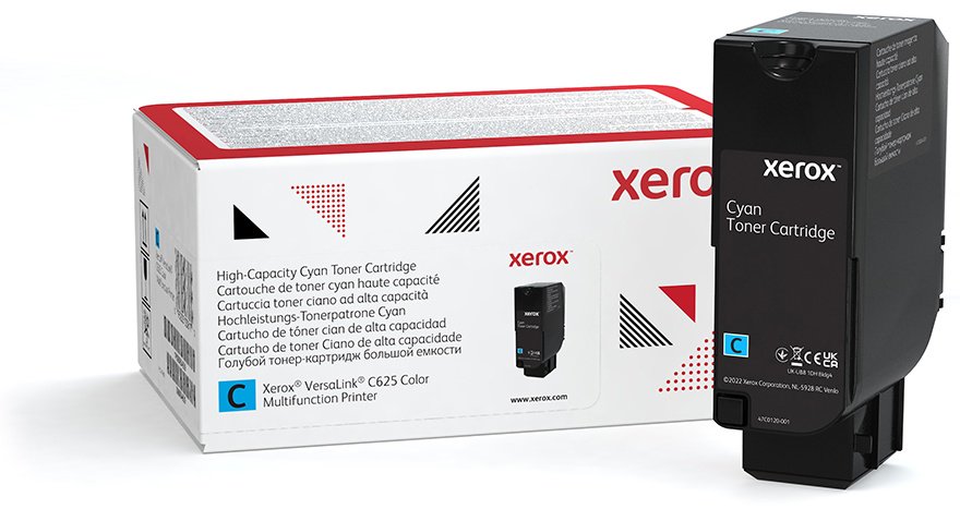 Картриджи Xerox Xerox Cyan для C625 006R04645 без чипа голубой (cyan) купить,NaN