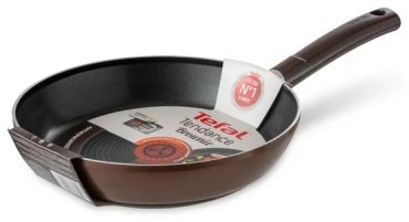 Сковорода универсальная Tefal Tendance Brownie 04182122 22 см, алюминий купить,NaN