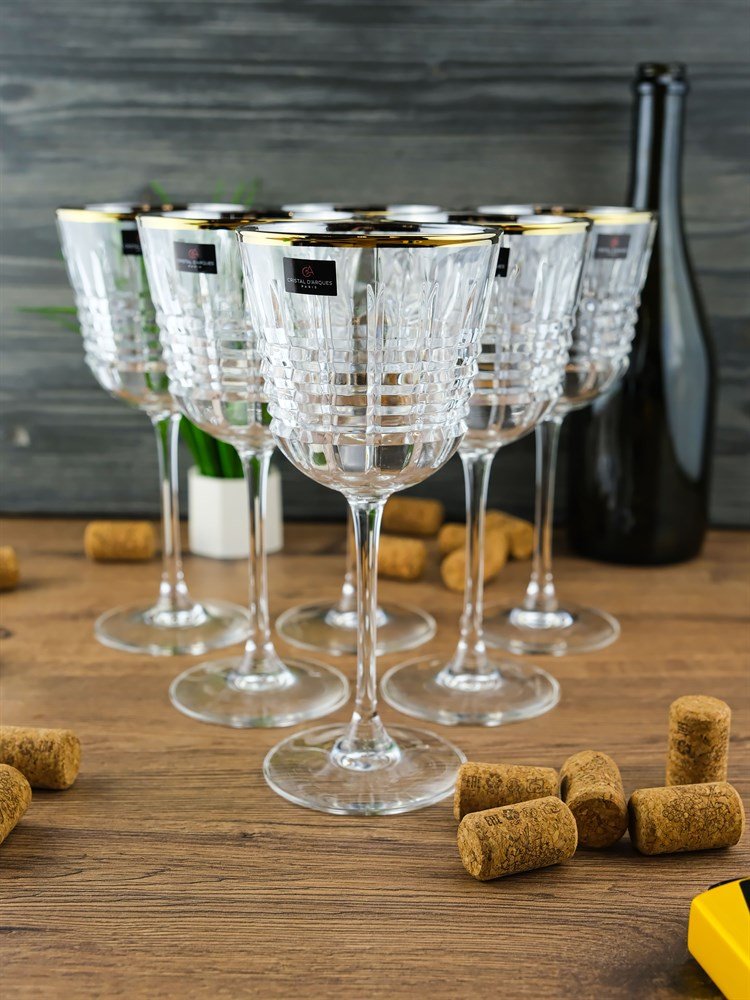 Набор бокалов Cristal d'Arques 350 мл, стекло, хрусталь, 6 шт купить,NaN