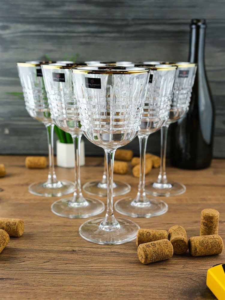 Набор бокалов Cristal d'Arques 350 мл, стекло, хрусталь, 6 шт купить,NaN