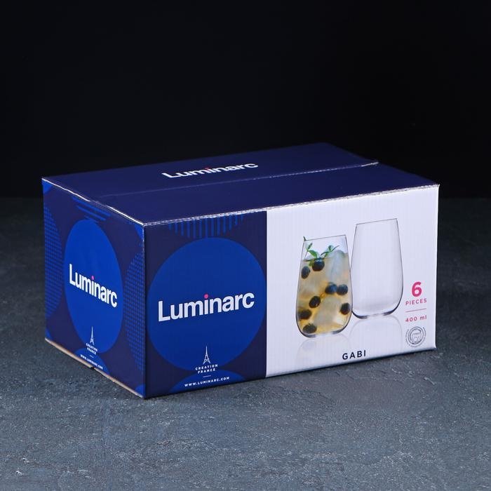 Набор стаканов Luminarc 400 мл, стекло, 6 шт