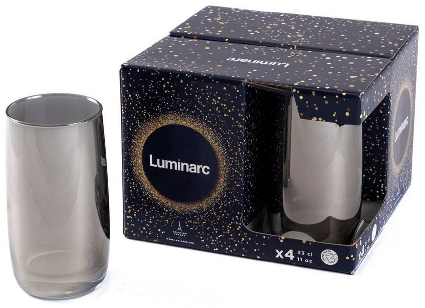 Набор стаканов Luminarc 330 мл, стекло, 4 шт купить,NaN