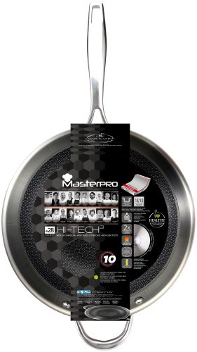 Сковорода вок Bergner Masterpro BGMP-1634 28 см, сталь