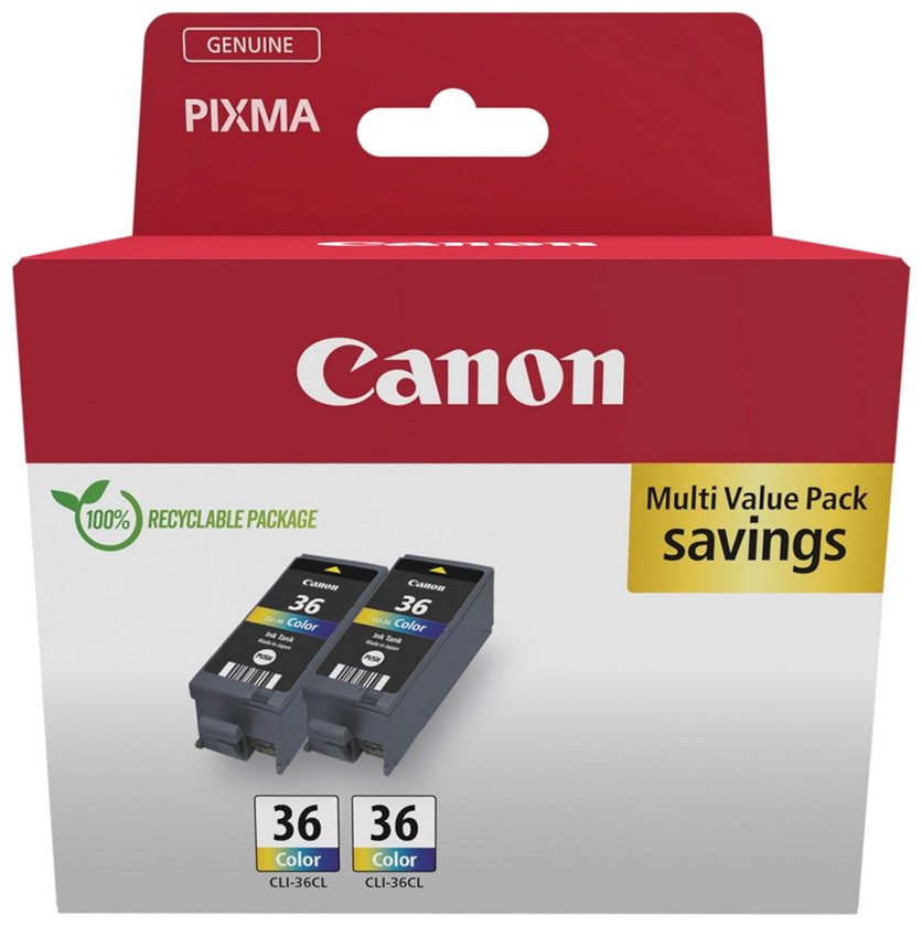 Картриджи Canon Canon CLI-36 Color (Twin Pack) для PIXMA TR150/BX110 1511B025 без чипа многоцветный - ForteMarket Картриджи Canon Canon CLI-36 Color (Twin Pack) для PIXMA TR150/BX110 1511B025 без чипа многоцветный купить,27030