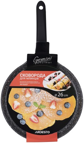 Сковорода блинная Ardesto Gemini Gourmet Savona AR1926GP 26 см, алюминий купить,NaN