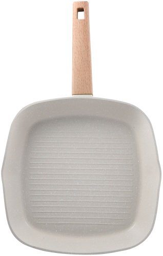Сковорода гриль Bergner BG-34743-CR 28 см, алюминий