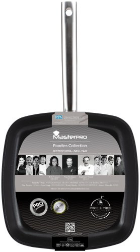 Сковорода гриль Bergner Masterpro Foodies BGMP-3510 28 см, алюминий