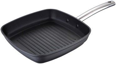 Сковорода гриль Bergner Masterpro Foodies BGMP-3510 28 см, алюминий